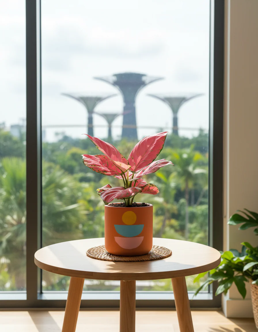 Aglaonema Red (Green Stems) - Image 2