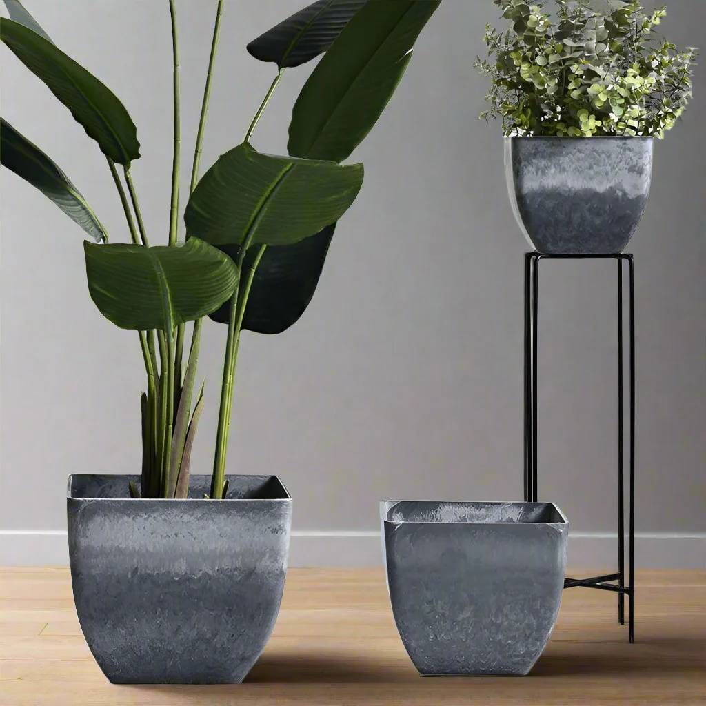 Airstone Cube Pots - Large - Image 3