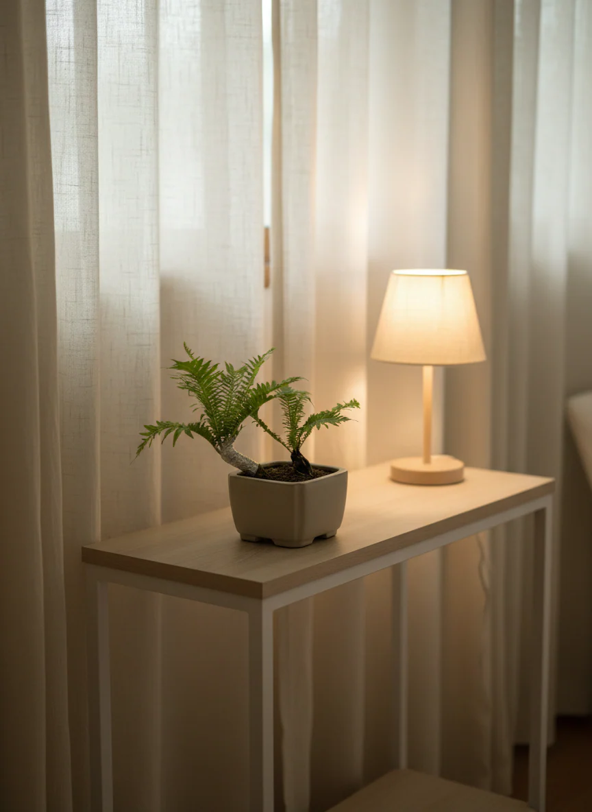Bonsai Tree Fern - Silver Lady - Image 7