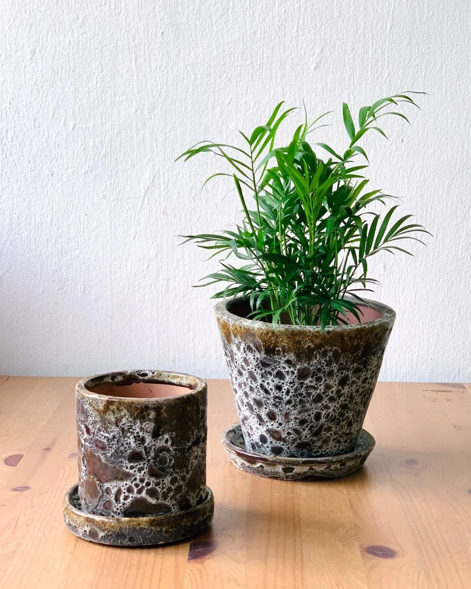Brown Moon Pot - Large - Image 4