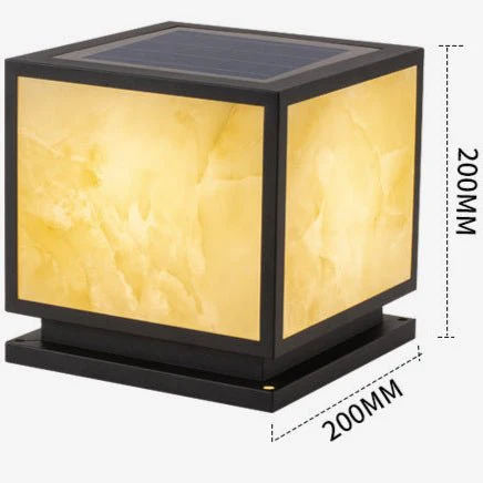 Cube Column Solar Garden Lights - Image 18