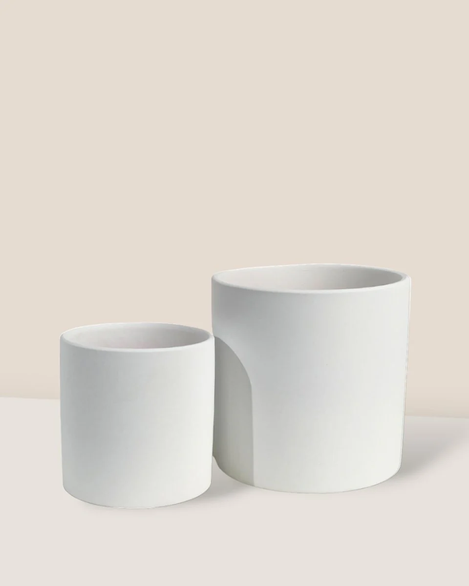Ivory Essence Ceramic Pot