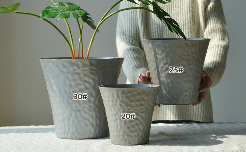 Luna Straight Cloudstone Planter - L - Image 6