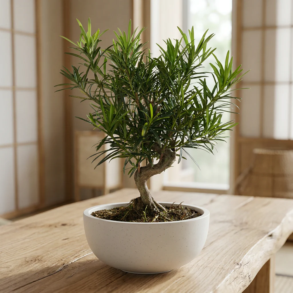 Podocarpus Macrophyllus Bonsai - Image 3