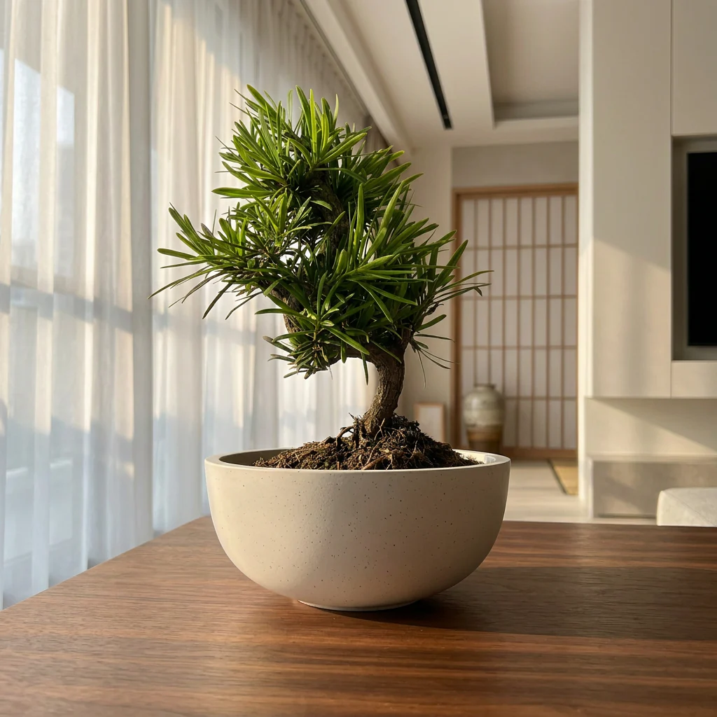 Podocarpus Macrophyllus Bonsai - Image 4