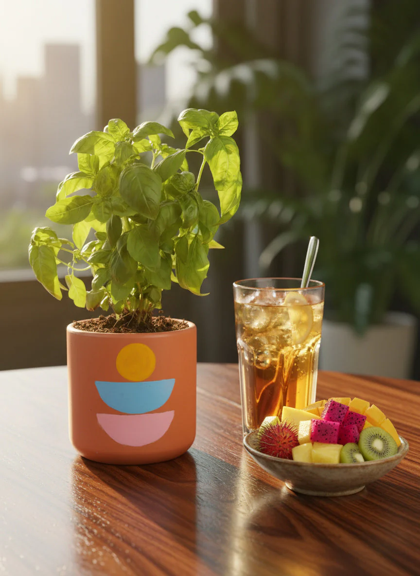 Sweet Basil Plant - Image 2