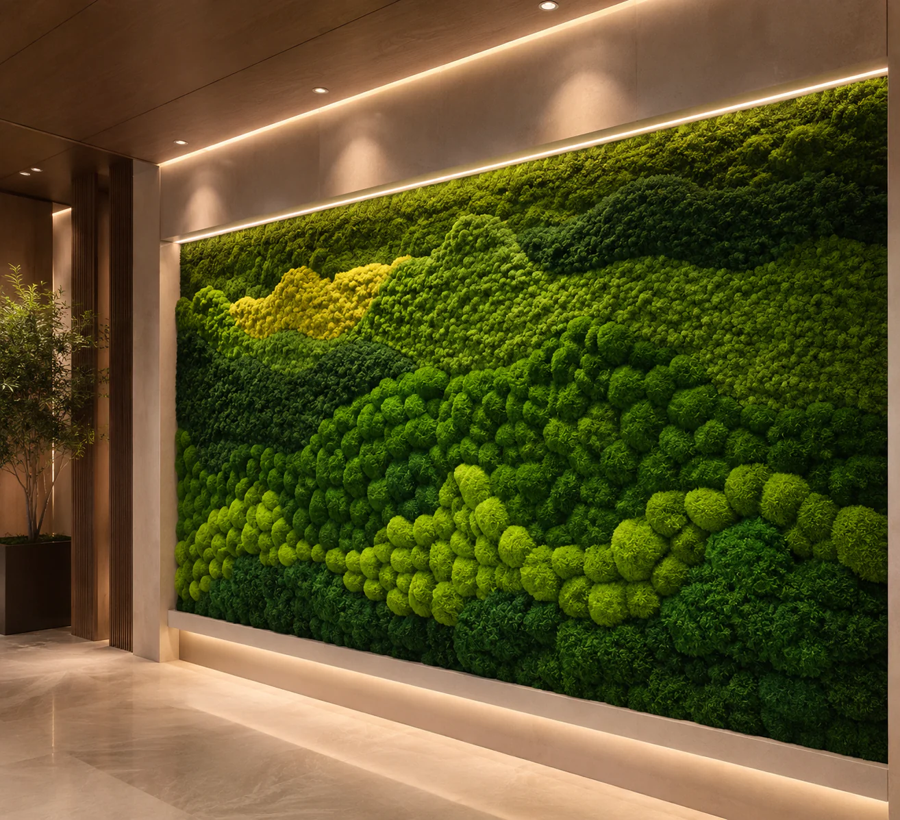 XL Frame - Preserved Plants: MOSS. - Image 10