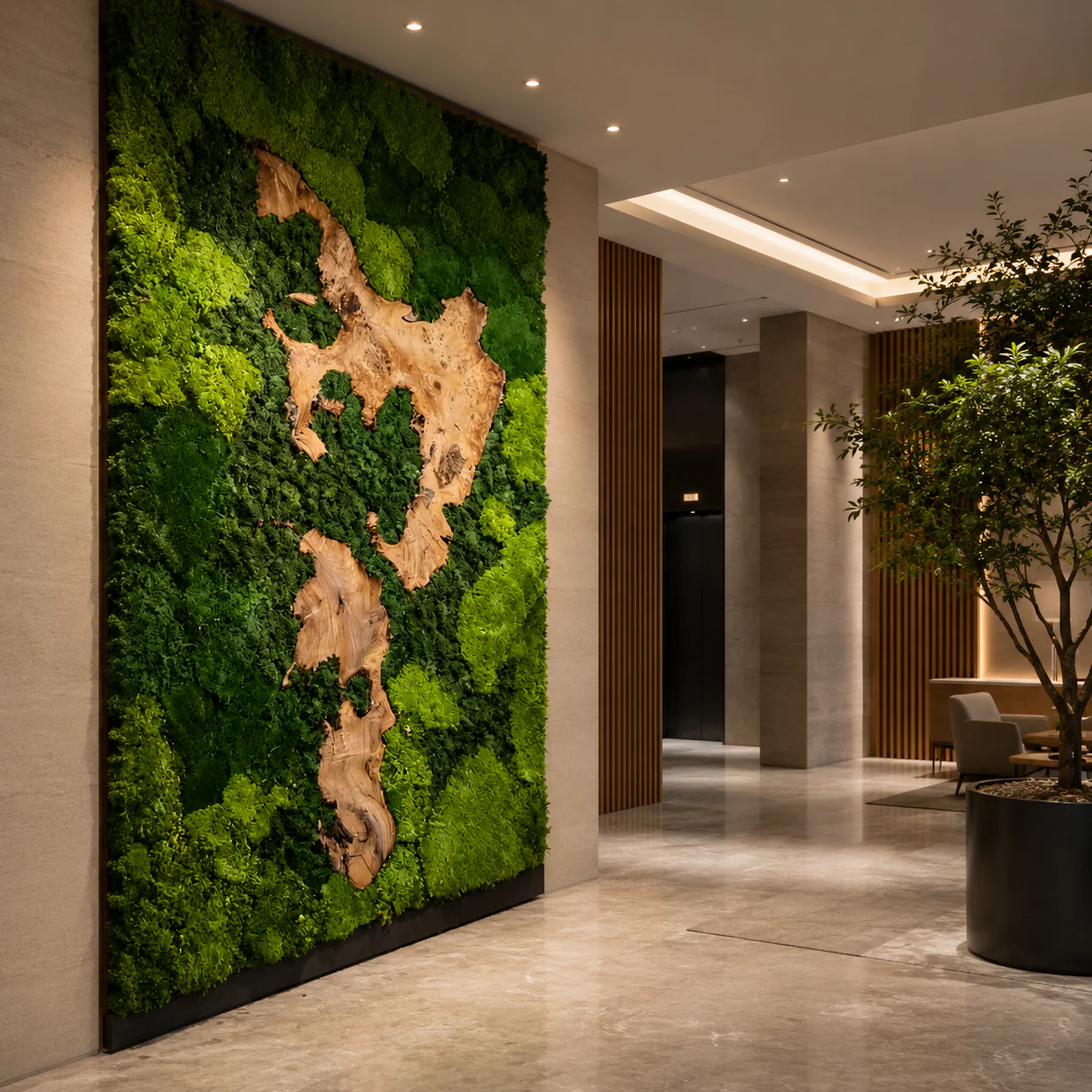 XL Frame - Preserved Plants: MOSS. - Image 14