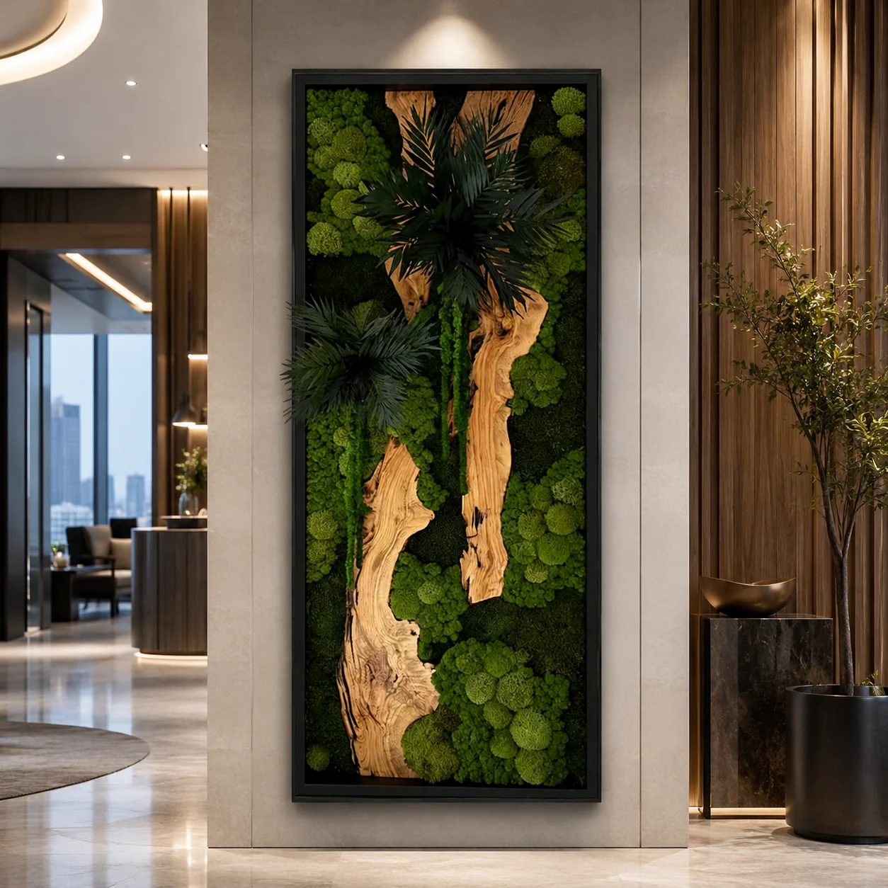 XL Frame - Preserved Plants: MOSS. - Image 17