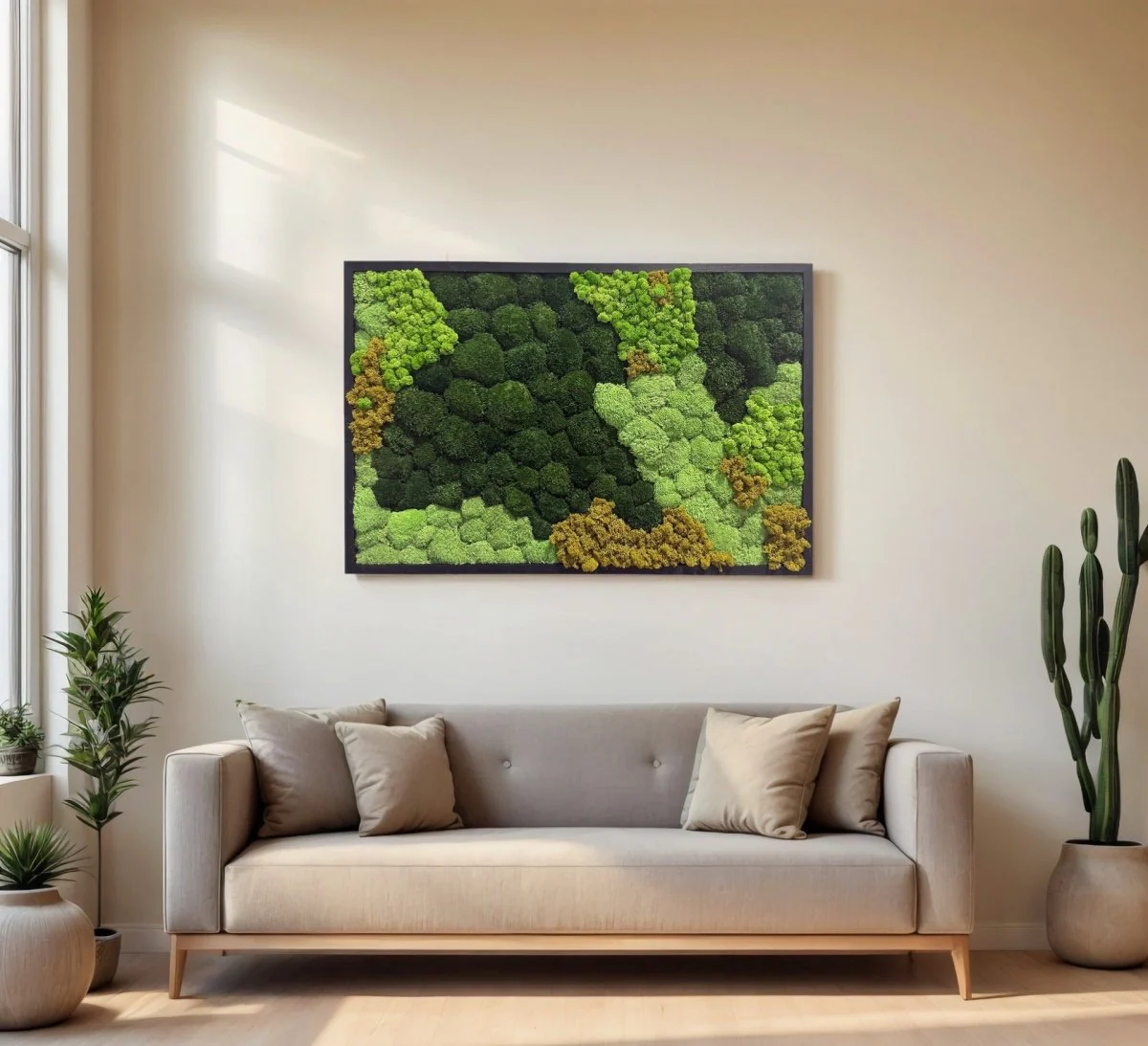 XL Frame - Preserved Plants: MOSS. - Image 5